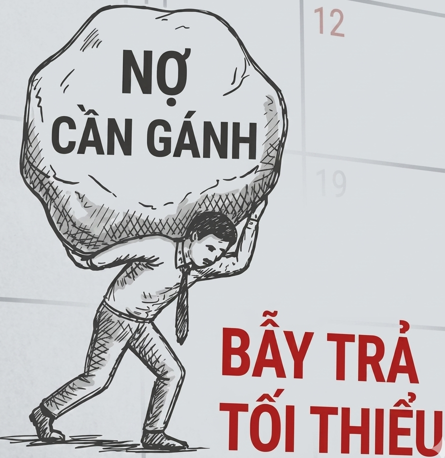 Hậu Quả Tàn Khốc Khi Rơi Vào "Bẫy" Trả Tối Thiểu