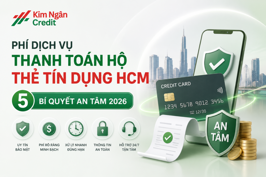 phí dịch vụ thanh toán hộ thẻ tín dụng hcm: 5 Bí quyết an tâm 2026