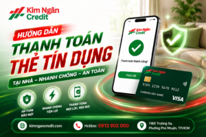 Hướng dẫn thanh toán thẻ tín dụng tại nhà